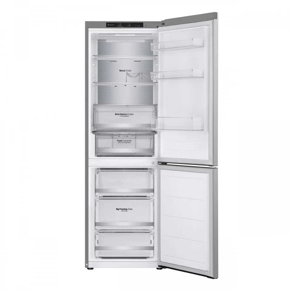 Lg Frigorifero Combinato 374 Litri Classe D No Frost Argento GBV5140DPY.APYQEUR - Immagine 3 di 4