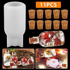 Night Light Silicone Resin Bottle Cup Mold DIY Making Epoxy Casting Mould Craft