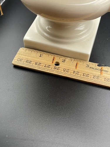 Vintage LENOX Ivory Porcelain Vase with handles-made in the USA Home Decor - Picture 11 of 11