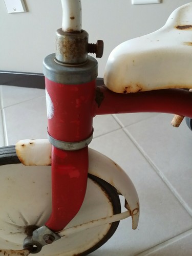 AMF Junior Bike Tricycle Junior Toy Co. Antique Vintage 1950's - Picture 9 of 12
