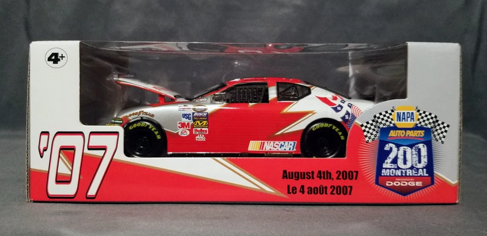 2007 NAPA Auto Parts 200 Montreal Dodge 1/24 NASCAR Diecast Promo RARE - Image 2 of 4