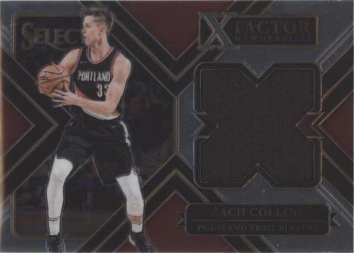 2017-18 Panini Select - Zach Collins #XF-ZCL - 1 of 2