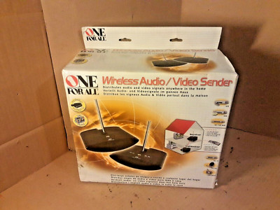 ONE FOR ALL 2,4GHz WIRELESS AV SENDER SV 1720 SENDER & EMPFÄNGER + ZUBEHÖR