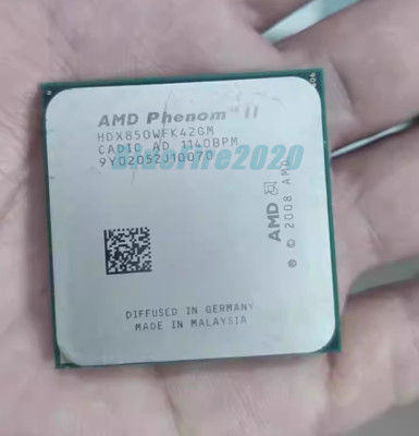 AMD Phenom II X4 850 CPU Quad-Core 3.3 GHz 95W Socket AM3 Processors