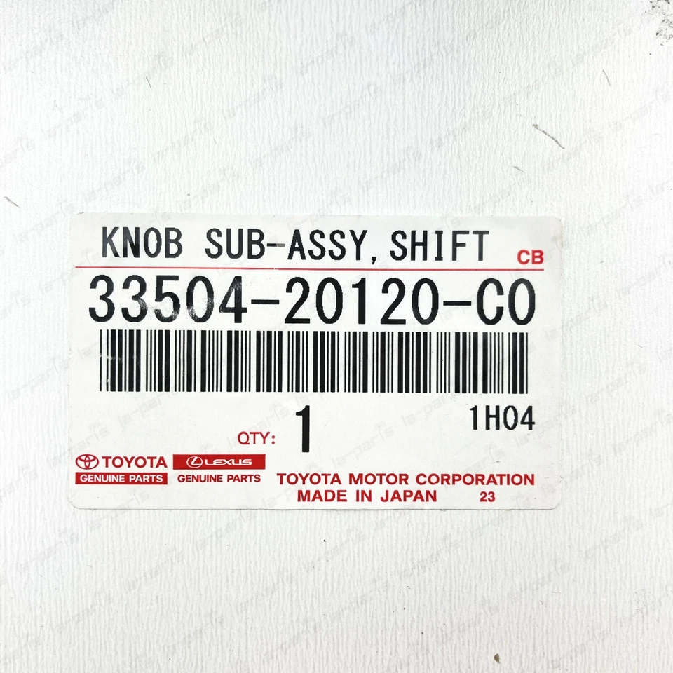 POMO PALANCA DE CAMBIOS ORIGINAL TOYOTA 4RUNNER SUPRA PICKUP 5 MT 33504-20120-C0 Foto 3 de 4