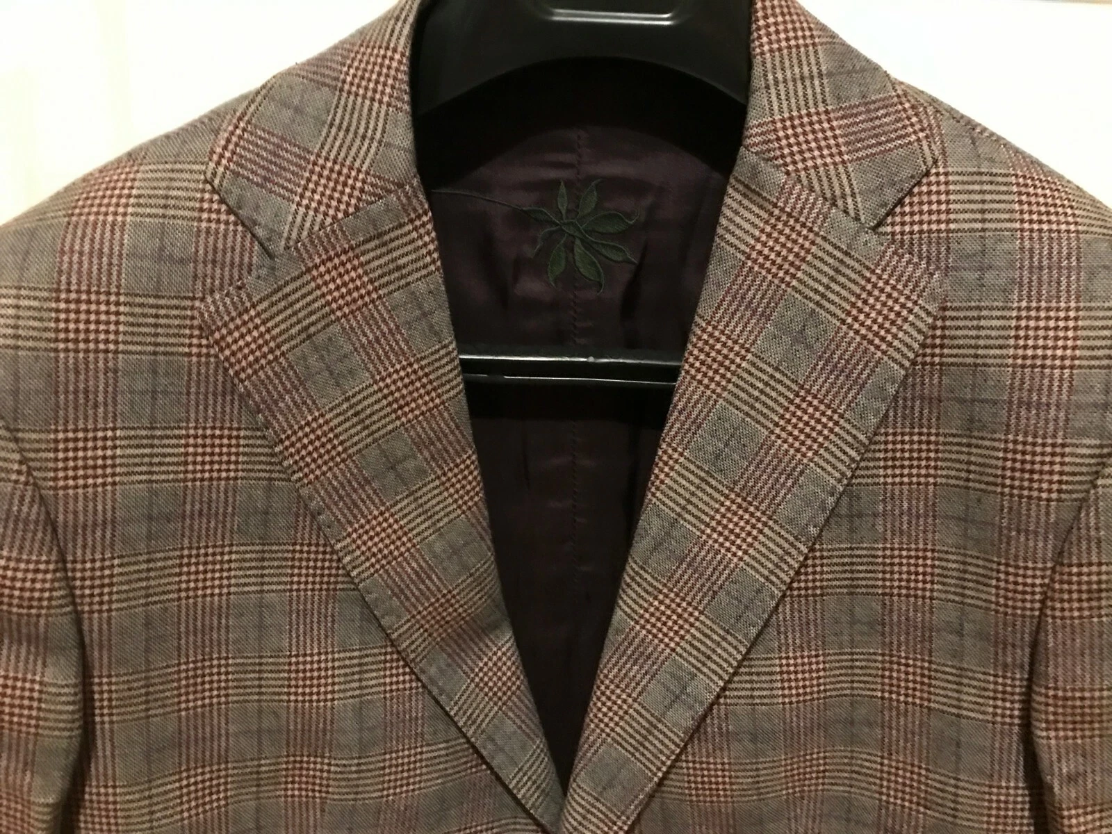 Harry & Sons Italy Blazer Jacket Prince of Walles Wool 40UK New