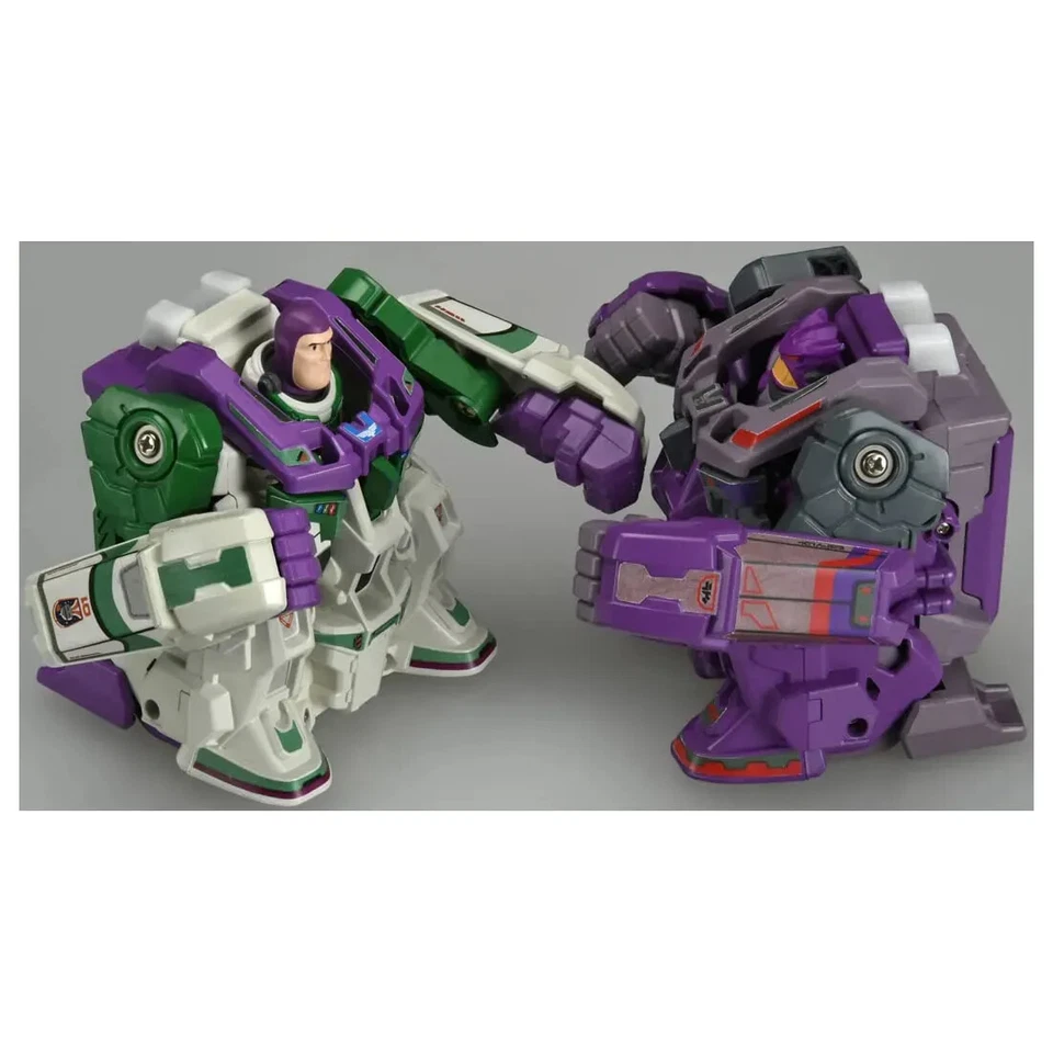 TAKARA TOMY Buttobuster Buzz Lightyear VS Zurg Battle Set aus Japan Neu - Bild 3 von 4