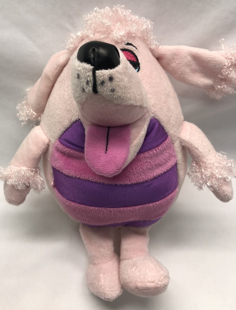 KooKoo Kennel Dogs Pink Poodle Doodle Pup Dog Stuffed Animal with