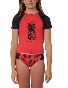 red and black suit girl