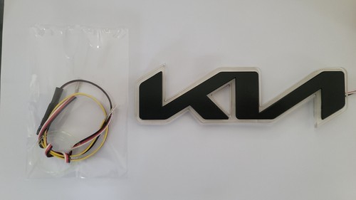 NEW Kia Logo OEM 2way LED Emblem  Front & Rear  MATT BLACK  PICANTO 22 23+ - Bild 34 von 78