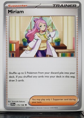 miriam pokemon card value PSA 10 Gem Mint 100/078 SR Full Art Scarlet & Violet EX  TCGHOBBY have for your premier collection. Miriam 2023 Japanese Scarlet &