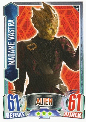 Doctor Who Alien Attax / Dr Who Attax Individual Trading Cards - Picture 96 of 222
