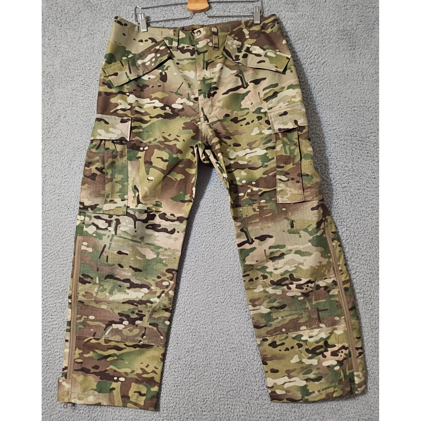Apecs Trousers Multicam Camouflage Nylon Waterproof Medium Regular Pants