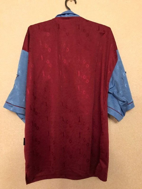 West Ham United Home football shirt 1995 - 1997 rare PONE L