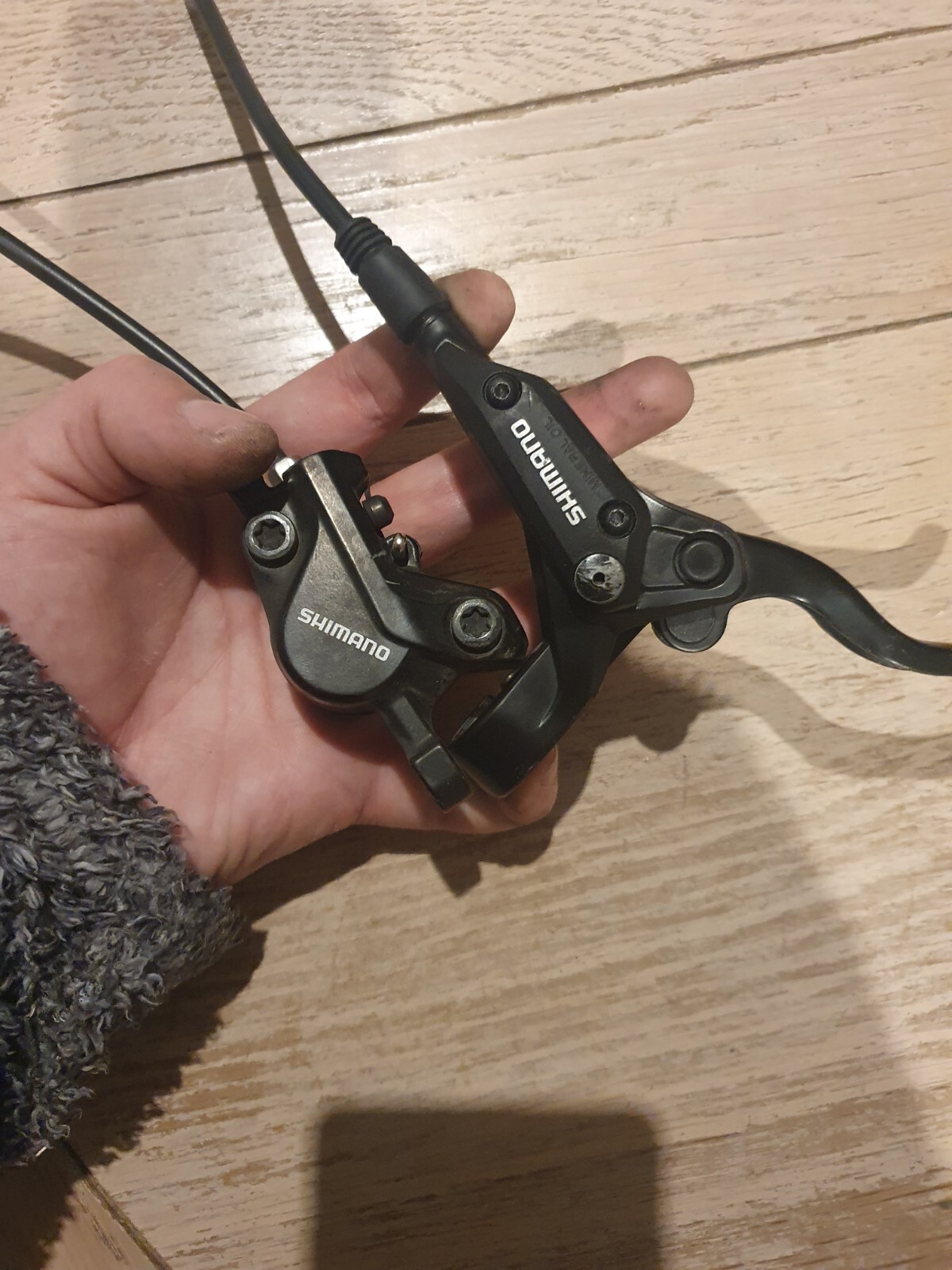 *USED* Shimano Deore Hydraulic Brake Set Front And Rear eBay