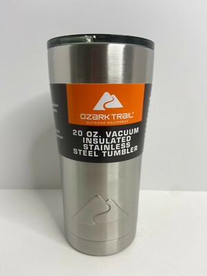 Ozark Trail 20-Ounce Double-Wall Vacuum-Sealed Tumbler Coffee Tea mug  Thermo cup