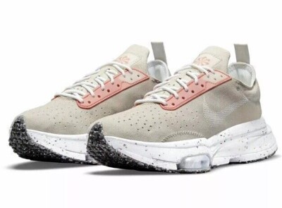 Nike Air Zoom Crater Type Cream Beige Running Shoes Womens