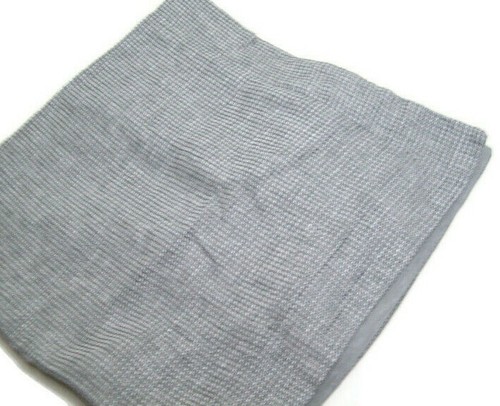 Funda de almohada Pottery Barn gris claro lino belga gofre euro farsa - Imagen 2 de 4