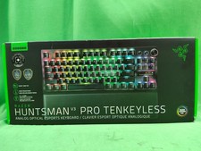 RAZER HUNTSMAN V3 PRO TENKEYLESS ANALOG OPTICAL KEYBOARD NEW F40032810 