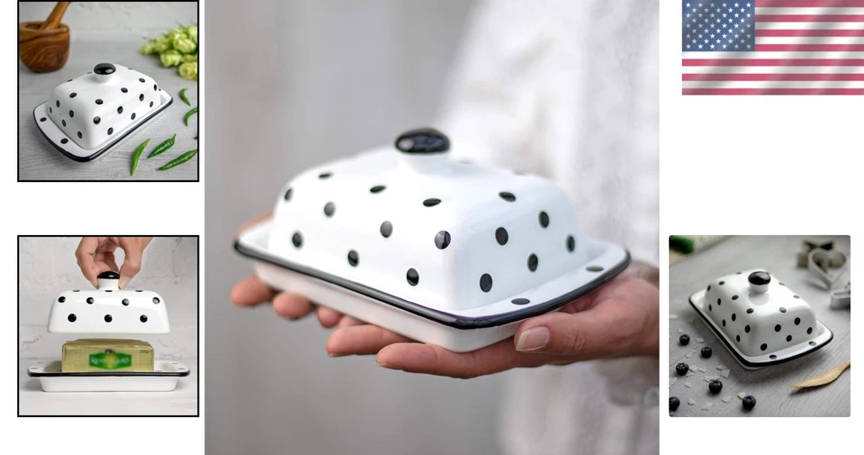 Suporte de manteiga de qualidade, artesanal - Imagem 2 de 4