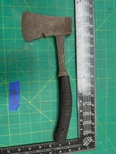 Vintage 12'' Long Drop Forged Black Handle Hatchet- Vintage Tool