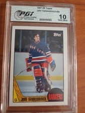 1987-88 Topps John Vanbiesbrouck #36 PGI 10 Gem Mint