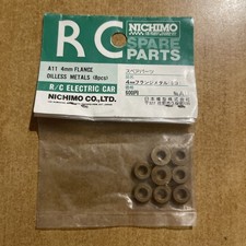 RC Auto Nichimo A11 4mm Flange oilless metals (8pcs)