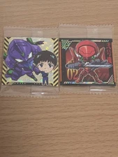 Evangelion Wafers Seal Set Shinji & Eva Unit 02 Unopened  Fast