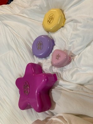 Vintage Polly Pocket Lot   4 Complete Sets w/ Original Figures   Light-Up   Blu