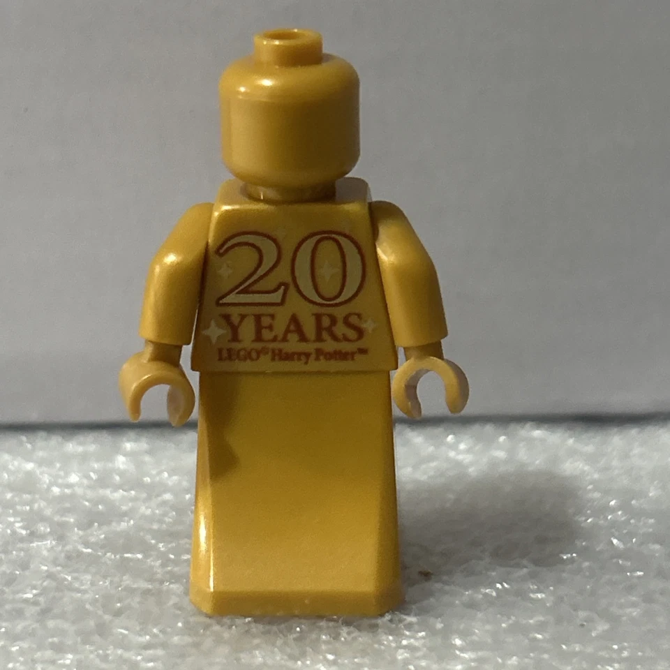 LEGO Lord Voldemort MINIFIGURA Lote Harry Potter 20 Aniversario Oro 76389 hp312 Foto 3 de 4