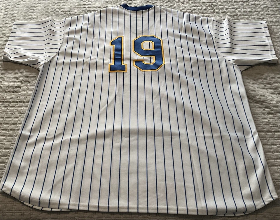 Camiseta Robin Yount Milwaukee Brewers Auténtica Mitchell and Ness 4xl Foto 3 de 4