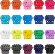 60 Pcs Glove Locks Baseball Locks,Needle Stoppers Multicolor