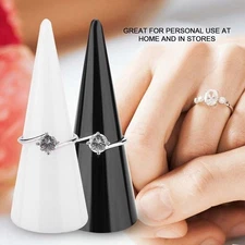 5pcs Single Finger Display Ring Holder Showcase Stand Jewelry Rings Organizer