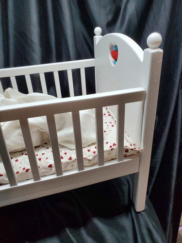 B5 Vintage 1999 18" Original Pleasant Company American Girl Bitty Baby Crib - Picture 12 of 24