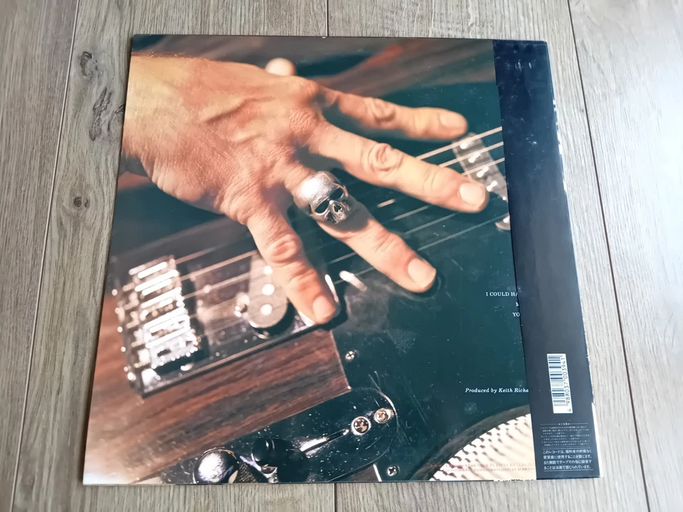 KEITH RICHARDS - TALK IS CHEAP LP 1988 OBI INSERT JAPAN VIRGIN NEAR MINT - Image 2 of 4