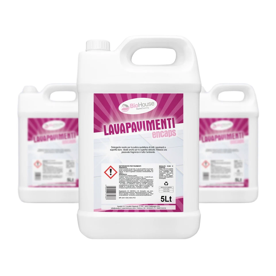 Detersivo Pavimenti 5 Litri Professionale Detergente Pavimenti - Immagine 2 di 4