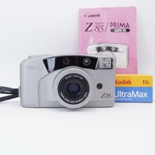 Vintage Canon Sure Shot Z85 /Prima Super /Autoboy Juno 35mm Film Camera Tested 