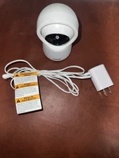 Vtech rm5854hd 1080P Camera With Power Cord Add On. White See Descript For Parts