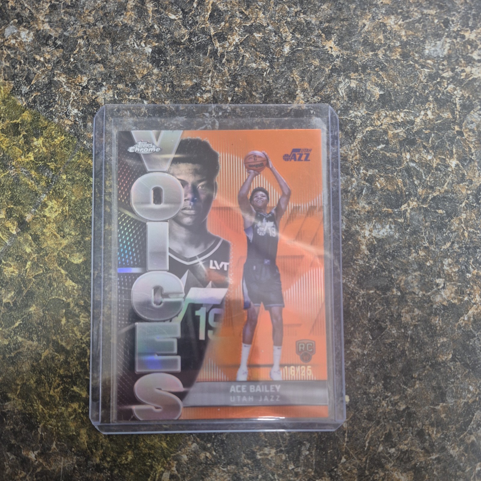 2025 Topps Chrome Orange Voices #VS-10 Ace Bailey 16/25