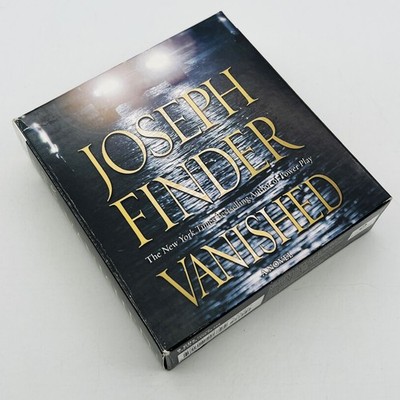 Vanished by Joseph Finder Audiobook 9 CDs Unabridged Thriller Holter Graham