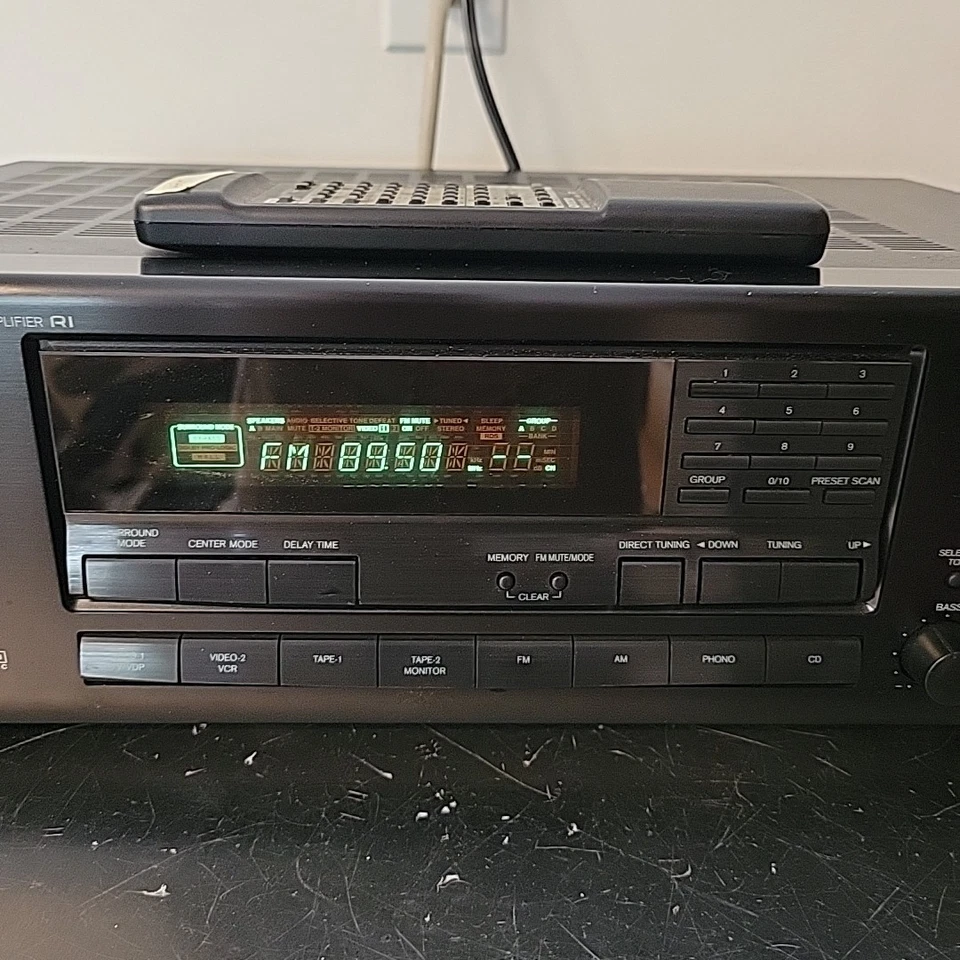 ONKYO TX-SV434 5.1 Channel Receiver Tuner Amplifier Audio Video Remote Bundle - Image 3 of 4