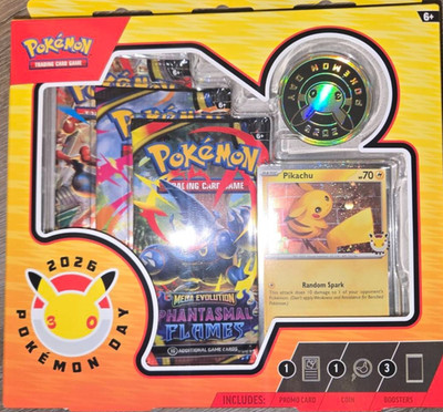 Pokemon TCG Pokémon Day 2026 Collection Box 30th Anniversary