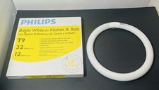 Philips bright White 32W ,12 In. Dia. T9 Shape Fluorescent Circline Bulb 32 Watt