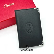 Cartier Black Calfskin Quad Cardholder Must de Cartier Card Wallet - AD VIP Gift