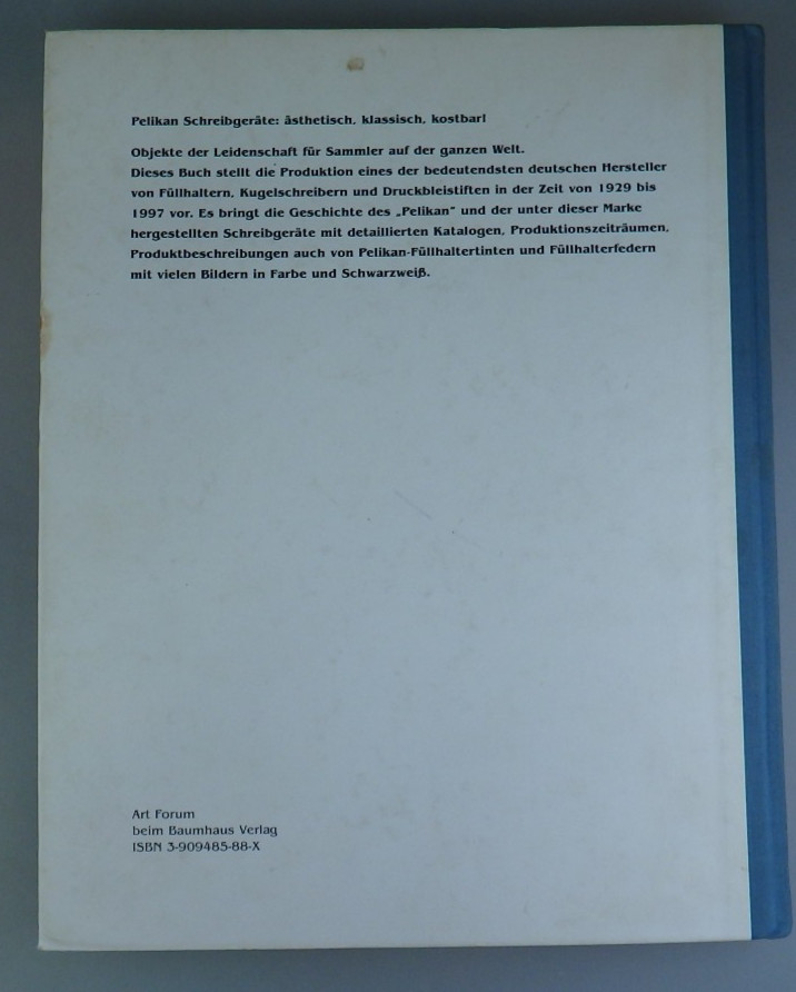 Jürgen Dittmer: "Pelikan Schreibgeräte 1929-1997" (120260)