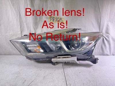 Broken Lens! OEM 2016 2017 2018 NISSAN MAXIMA LED HEADLIGHT LEFT SIDE LH