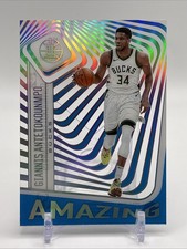 2020-21 Panini Illusions - Amazing Giannis Antetokounmpo #19 Sapphire