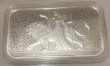 2024 Great Britain Una and the Lion 1 oz  Silver Bar