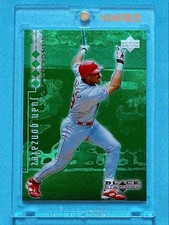 1999 Black Diamonds Juan Gonzalez Green Parallel