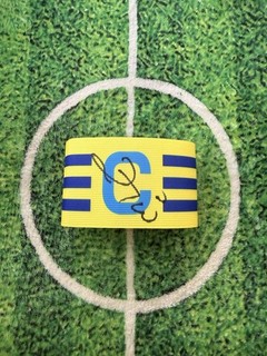 Zico Of Brazil Flamengo & Udinese Signed Captain ArmbandWCOA